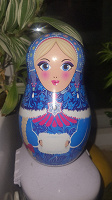 Отдается в дар матрёшка жестяная