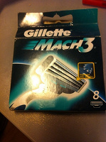 Отдается в дар Кассеты для бритвы Gillette Mach3