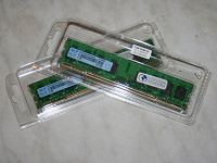 Отдается в дар Оперативная память NCP DDR2 512Mb x2