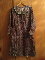 Отдается в дар Платье-халат хлопок 52-54 размер