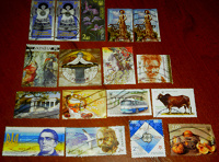 Отдается в дар Поштові марки України