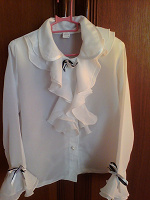 Отдается в дар Белая блузка для девочки