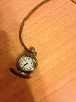 Отдается в дар Кулон-часы с цепью под бронзу