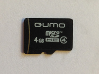Отдается в дар карта памяти microSD 4Gb