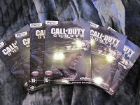 Отдается в дар Отдам 4 новых двд с игрой Call of Duty. Ghosts Digipack Игра для PC