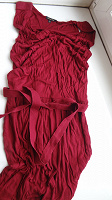 Отдается в дар Бордовое платье Massimo Dutti.