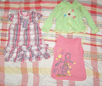 Отдается в дар детские одежки разные