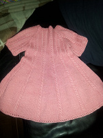 Отдается в дар Платье вязаное на девочку 3-4 годика
