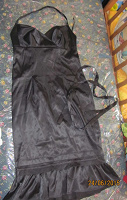 Отдается в дар НОВОЕ эффектное чёрное платье!