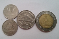 Отдается в дар Монетки Тайланда