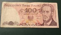 Отдается в дар Банкнота Польши