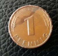 Отдается в дар 1 pfennig 1989