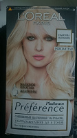 Отдается в дар Осветлитель для волос L'Oréal preference platinum