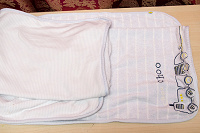 Отдается в дар детское трикотажное одеяльце или полотенце
