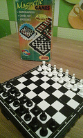 Отдается в дар Настольная игра 3 в 1 «Magnetic» дорожные шахматы