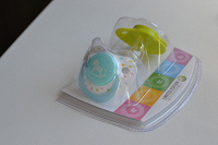 Отдается в дар 2 пустышки новые 0-6 мес.Happy Baby