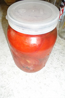 Отдается в дар помидоры маринованные 1 литр