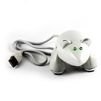 Отдается в дар USB хаб в виде мыши (новый, в упаковке)