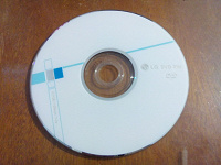 Отдается в дар Диск DVD RW