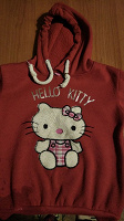 Отдается в дар Толстовка для девочки Hello kitty 110 — 116