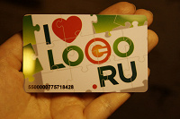 Отдается в дар Скидочная карта «Logo. ru»