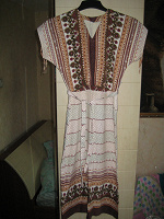Отдается в дар Винтажное платье — Олимпиада 1980. 40-42 р.
