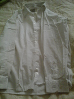 Отдается в дар Белая рубашка школьная рост 158-164