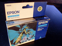 Отдается в дар Картридж Epson T0332 (голубой)