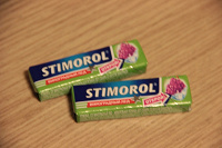 Отдается в дар жевательная резинка Stimorol