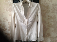 Отдается в дар Белая блузка ZOllA. 46 размер