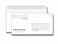 Отдается в дар Конверт белый, Е65 (DL), Новые.