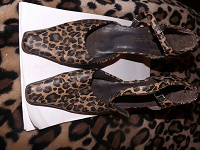 Отдается в дар Леопардовые туфли