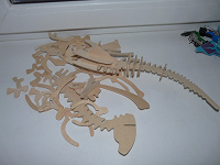 Отдается в дар Динозавр деревянный