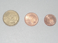 Отдается в дар Евро центы Испания