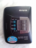 Отдается в дар Аудиоплеер кассетный Aiwa HS-GS162