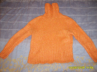 Отдается в дар Теплый вязаный шерстяной свитер