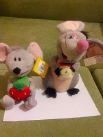 Отдается в дар Мягкие игрушки — мыши, новые