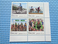 Отдается в дар Марки «Велоспорт в Ирландии Minisheet»