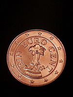 Отдается в дар Монета 1 евро цент Австрия