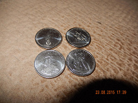 Отдается в дар Монеты 5 рублей, война 1941-41 года.
