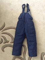Отдается в дар Зимние непромокаемые тёплые штаны на рост 104-110 см