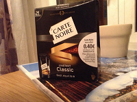 Отдается в дар Кофе растворимый Carte Noire