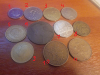 Отдается в дар Монеты разные европейские