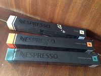 Отдается в дар Nespresso (Fortissio Lungo, Linizio Lungo, Dulsao)