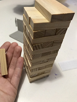 Отдается в дар Мини дженга, игра