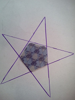 Отдается в дар Коллекционерам на новый год — пятиугольник синий (O)