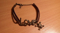 Отдается в дар Браслет Love c черепом