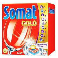 Отдается в дар Таблетки Somat Gold для посудомоечных машин