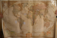 Отдается в дар Карта мира