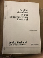 Отдается в дар Ксерокопия книги English grammar in Use supplementary exercises